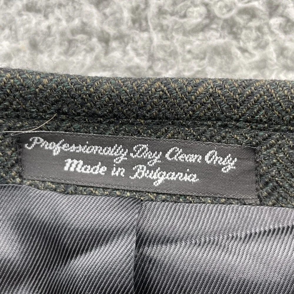 Millennium Collection Blazer Mens 40R 100% LambsWool Herringbone Corpcore Career